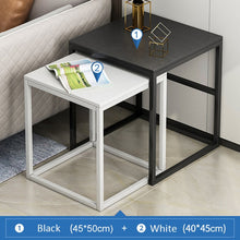 Load image into Gallery viewer, Nordic Coffee Table Expandable Tea Table Set Bedroom Nightstand Small Wooden End Table with Drawer Living Room Furniture