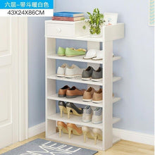 Load image into Gallery viewer, Multi-Layer Wooden Shoe Rack Easy Assemble Storage Shelf Shoe Cabinet Simple Shoe Rack Stand Shoes Organizers Home Furniture
