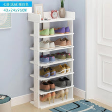 Load image into Gallery viewer, Multi-Layer Wooden Shoe Rack Easy Assemble Storage Shelf Shoe Cabinet Simple Shoe Rack Stand Shoes Organizers Home Furniture
