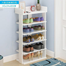 Load image into Gallery viewer, Multi-Layer Wooden Shoe Rack Easy Assemble Storage Shelf Shoe Cabinet Simple Shoe Rack Stand Shoes Organizers Home Furniture
