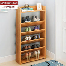 Load image into Gallery viewer, Multi-Layer Wooden Shoe Rack Easy Assemble Storage Shelf Shoe Cabinet Simple Shoe Rack Stand Shoes Organizers Home Furniture
