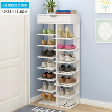 Load image into Gallery viewer, Multi-Layer Wooden Shoe Rack Easy Assemble Storage Shelf Shoe Cabinet Simple Shoe Rack Stand Shoes Organizers Home Furniture
