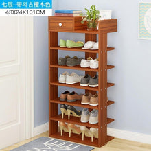 Load image into Gallery viewer, Multi-Layer Wooden Shoe Rack Easy Assemble Storage Shelf Shoe Cabinet Simple Shoe Rack Stand Shoes Organizers Home Furniture

