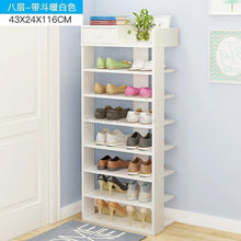 Load image into Gallery viewer, Multi-Layer Wooden Shoe Rack Easy Assemble Storage Shelf Shoe Cabinet Simple Shoe Rack Stand Shoes Organizers Home Furniture
