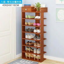 Load image into Gallery viewer, Multi-Layer Wooden Shoe Rack Easy Assemble Storage Shelf Shoe Cabinet Simple Shoe Rack Stand Shoes Organizers Home Furniture
