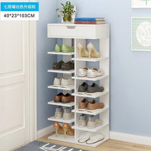 Load image into Gallery viewer, Multi-Layer Wooden Shoe Rack Easy Assemble Storage Shelf Shoe Cabinet Simple Shoe Rack Stand Shoes Organizers Home Furniture
