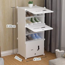 Load image into Gallery viewer, Multi Layers Shoe Rack Shoes Storage Organizer Easy to Install Shoe Cabinet Dustproof Stand Shoe Shelf Home Furniture
