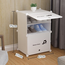 Load image into Gallery viewer, Multi Layers Shoe Rack Shoes Storage Organizer Easy to Install Shoe Cabinet Dustproof Stand Shoe Shelf Home Furniture
